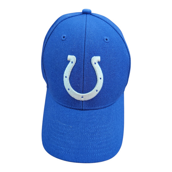 Colts NFL football OSFA hat adjustable 47brand blue white horseshoe - Picture 9 of 10